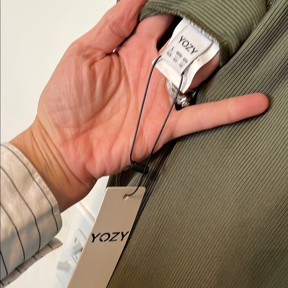 NWT  ribbed green jumpsuit romper - Picture 7 of 9